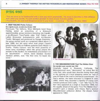 3CD/Caja Various: Love, Poetry And Revolution (A Journey Through The British Psychedelic And Underground Scenes 1966-72)