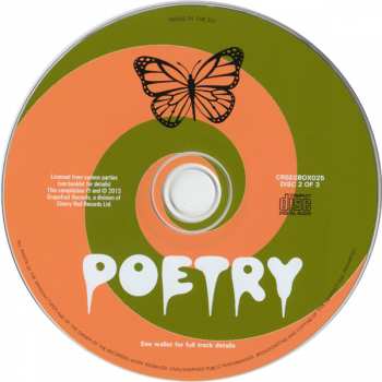 3CD/Caja Various: Love, Poetry And Revolution (A Journey Through The British Psychedelic And Underground Scenes 1966-72)