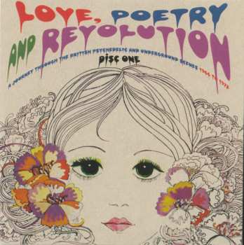 3CD/Caja Various: Love, Poetry And Revolution (A Journey Through The British Psychedelic And Underground Scenes 1966-72)