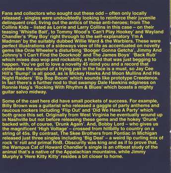 2CD Various: Lux And Ivy Dig Insane Rockabilly (Over Fifty 45s About Mad Men, Play Boys, Cars, Bugs And Brawls)