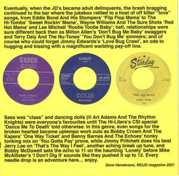 2CD Various: Lux And Ivy Dig Insane Rockabilly (Over Fifty 45s About Mad Men, Play Boys, Cars, Bugs And Brawls)
