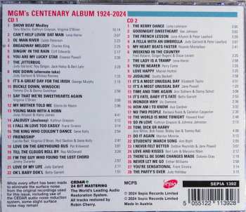 2CD Various: M-G-M's Centenary Album 1924-2024 (A Festival Of Song Hits By M-G-M Screen Stars!)