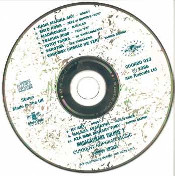 CD Various: Madagasikara Two