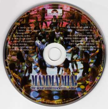 CD Various: Mamma Mia! (The Movie Soundtrack Featuring The Songs Of ABBA)