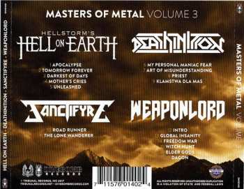 CD Various: Masters Of Metal Volume 3