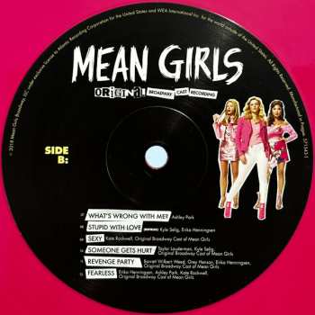 2LP Various: Mean Girls (Original Broadway Cast Recording) CLR
