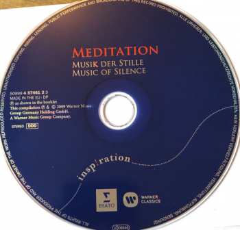 CD Various: Meditation Musik Der Stille = Music Of Silence