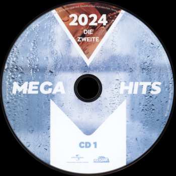 2CD Various: Mega Hits 2024 Die Zweite