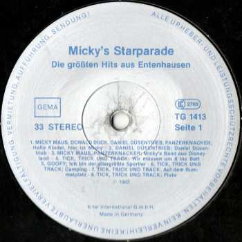 LP Various: Micky's Star-Parade