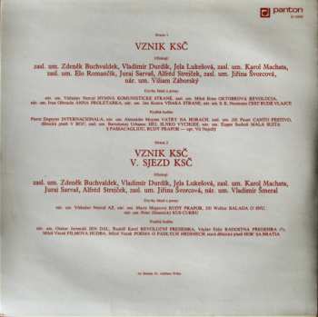 4LP/Caja Various: Míl'niky Revolúcie A Socializmu 1921 - 1976