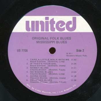 LP Various: Mississippi Blues