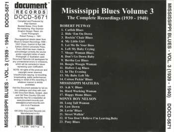 CD Various: Mississippi Blues Volume 3 1939~1940