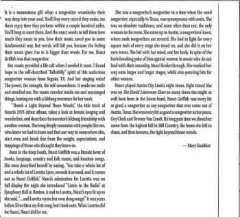 CD Various: More Than A Whisper: Celebrating The Music Of Nanci Griffith