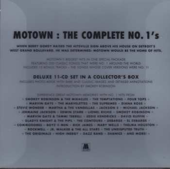 11CD/Caja Various: Motown: The Complete No. 1's LTD