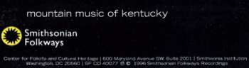 2CD Various: Mountain Music Of Kentucky