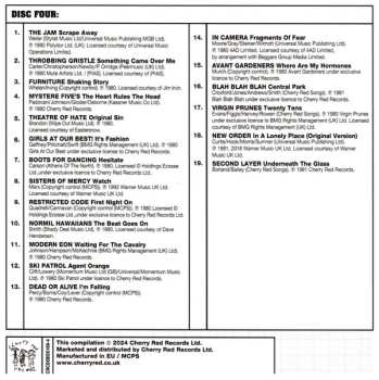 5CD Various: Moving Away From The Pulsebeat: Post-Punk Britain 1977-1981