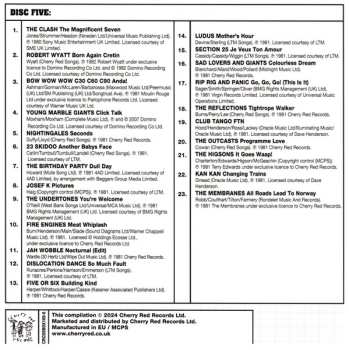 5CD Various: Moving Away From The Pulsebeat: Post-Punk Britain 1977-1981