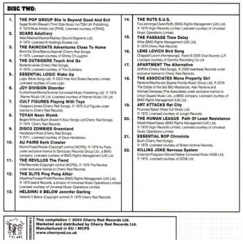 5CD Various: Moving Away From The Pulsebeat: Post-Punk Britain 1977-1981