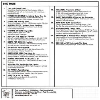 5CD Various: Moving Away From The Pulsebeat: Post-Punk Britain 1977-1981