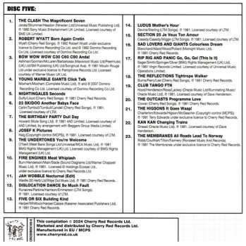 5CD Various: Moving Away From The Pulsebeat: Post-Punk Britain 1977-1981