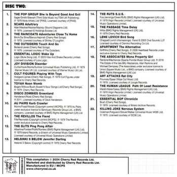 5CD Various: Moving Away From The Pulsebeat: Post-Punk Britain 1977-1981