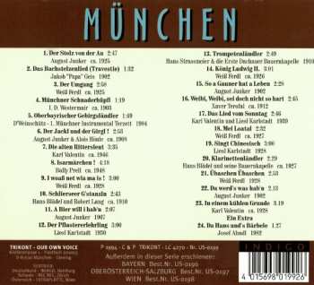 CD Various: München - Volkssänger - Rare Schellacks 1902 - 1948
