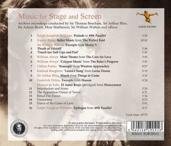 CD Various: Music For Stage And Screen 