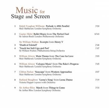 CD Various: Music For Stage And Screen 