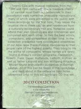 20CD/Caja Various: Music From German Courts & Residences = Musik Aus Schlössern & Residenzen