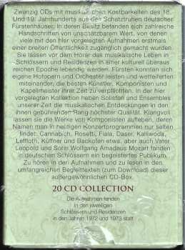 20CD/Caja Various: Music From German Courts & Residences = Musik Aus Schlössern & Residenzen