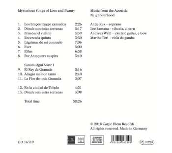 CD Various: Music From The Acoustic Neighborhood