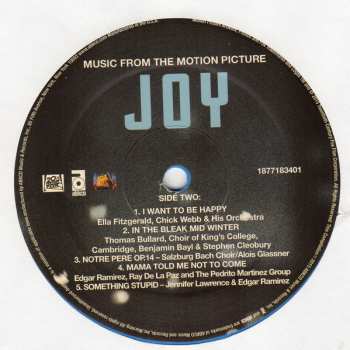 2LP Various: Joy (Music From The Motion Picture) LTD | CLR