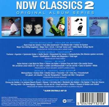 5CD/Caja Various: NDW Classics 2 (Original Album Series)