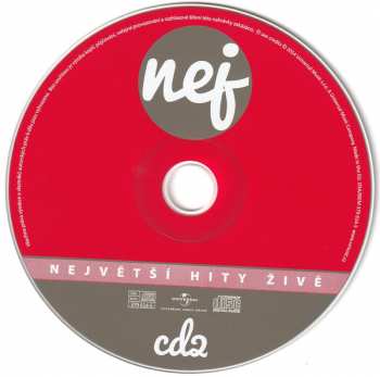 2CD Various: Nej Největší Hity Živě