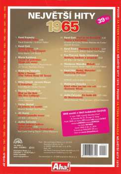 5CD/Caja Various: Největší České Hity 1965 • 1966 • 1967 • 1968 • 1969