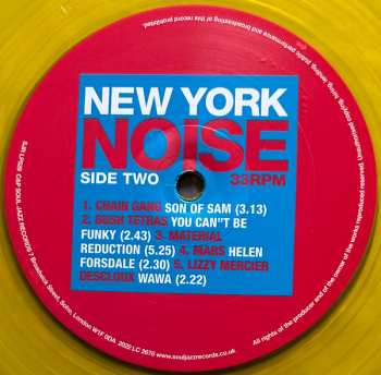 2LP Various: New York Noise (Dance Music From The New York Underground 1977-1982) CLR | LTD