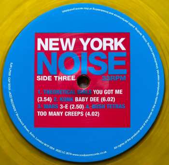 2LP Various: New York Noise (Dance Music From The New York Underground 1977-1982) CLR | LTD