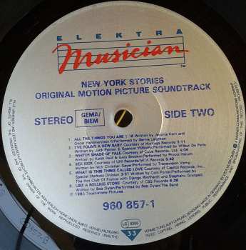 LP Various: New York Stories: Original Soundtrack