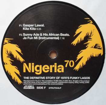 3LP Various: Nigeria 70 (The Definitive Story of 1970's Funky Lagos) LTD