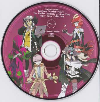6CD Various: Nintendo Switch ポケットモンスター スカーレット・バイオレット＋ゼロの秘宝 スーパーミュージック・コレクション = Nintendo Switch Pokémon Scarlet・Violet + The Hidden Treasure Of Area Zero Super Music Collection