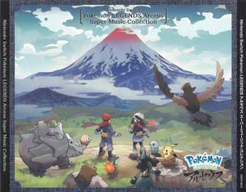 4CD Various: Nintendo Switch Pokémon Legends Arceus Super Music Collection = Nintendo Switch Pokémon Legends アルセウス スーパーミュージック・コレクション
