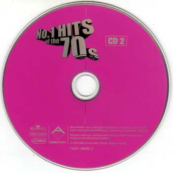 3CD/Caja Various: No. 1 Hits Of The 70s