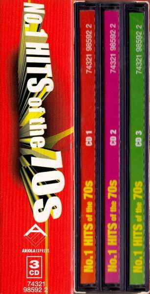 3CD/Caja Various: No. 1 Hits Of The 70s