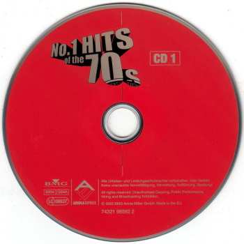 3CD/Caja Various: No. 1 Hits Of The 70s