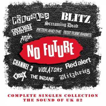4CD/Caja Various: No Future: Complete Singles Collection (The Sound Of UK 82)