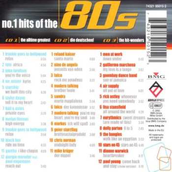 3CD/Caja Various: No.1 Hits Of The 80s