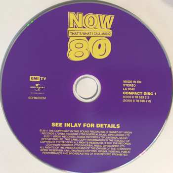 2CD Various: Now That's What I Call Music! 80