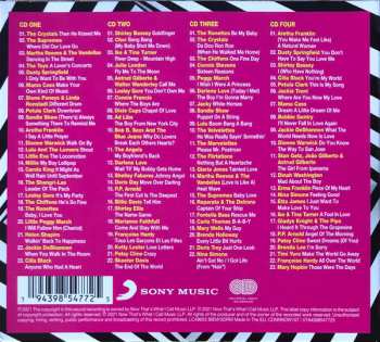 4CD Various: NOW The 60s Girls: Then He Kissed Me