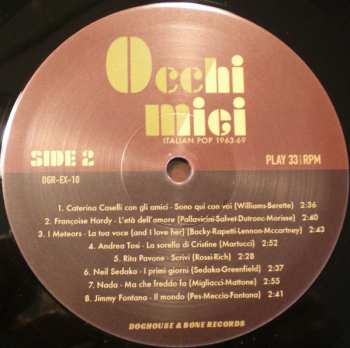LP Various: Occhi Miei (Italian Pop 1963-69)