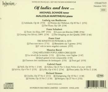 CD Various: Of Ladies And Love